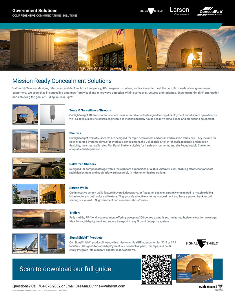 Government Solutions Sheet