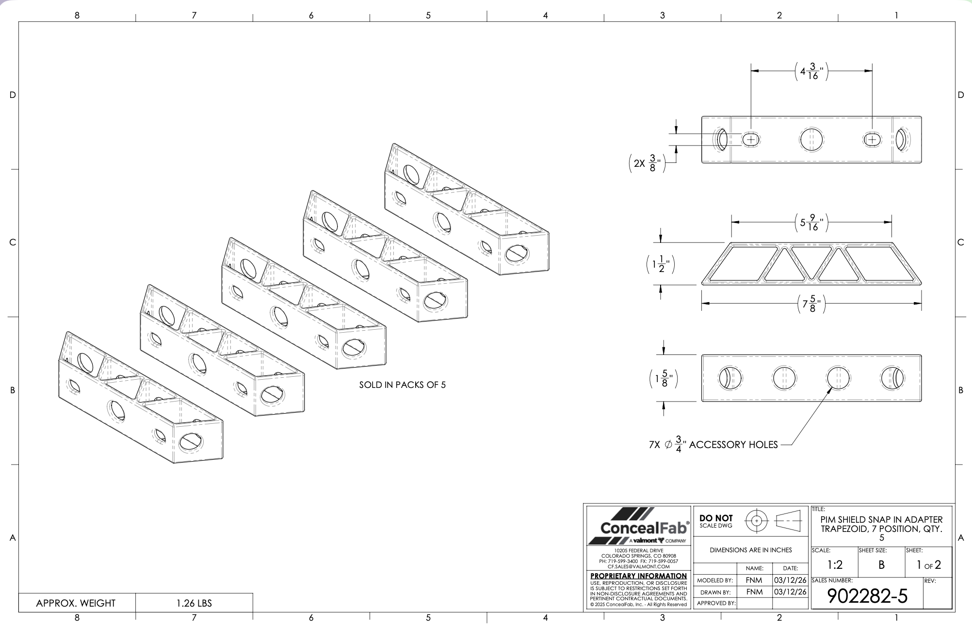 PIM Shield® 7-Position Trapezoid Snap-In Adapter Installation Guide