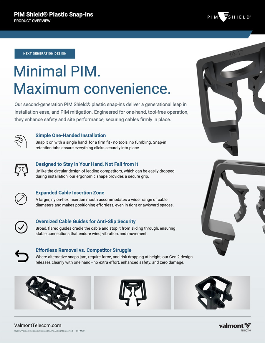 Next Generation Plastic Snap-Ins Highlight