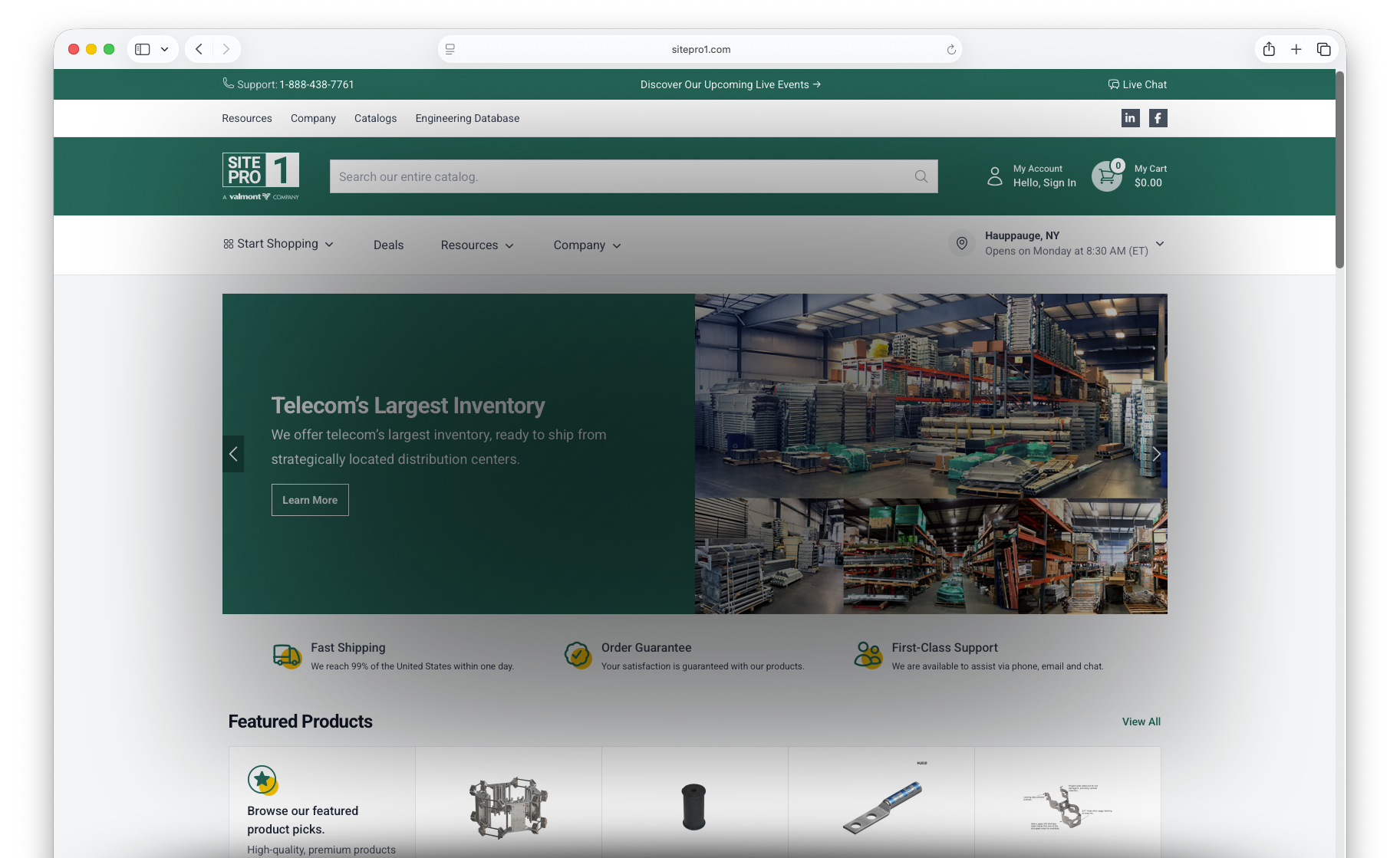 Site Pro 1® E-commerce